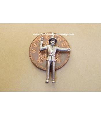 Sterling Silver Traffic Policeman Charm