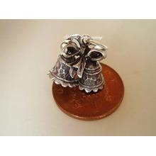 Wedding Bells Sterling Silver Charm