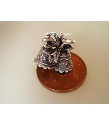Wedding Bells Sterling Silver Charm