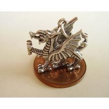 Welsh Dragon Sterling Silver Charm