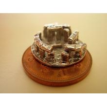 Stonehenge 18mm Sterling Silver Charm Stonehenge 18mm Sterling Silver Charm